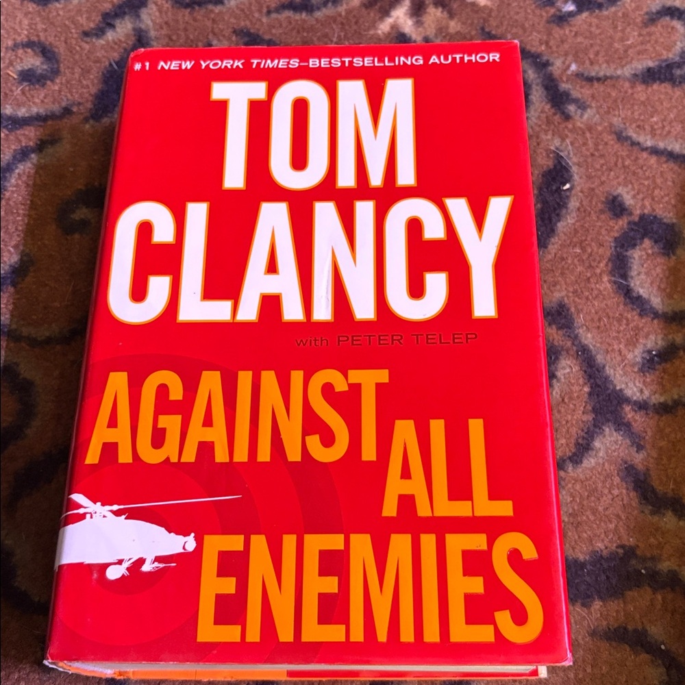 📚BOOKS 3@$24.00 - $6.99 ship📚 Against All Enemies - Tom Clancy